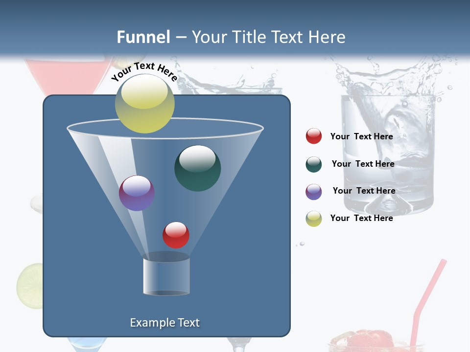 Bar Thirsty Strawberry PowerPoint Template