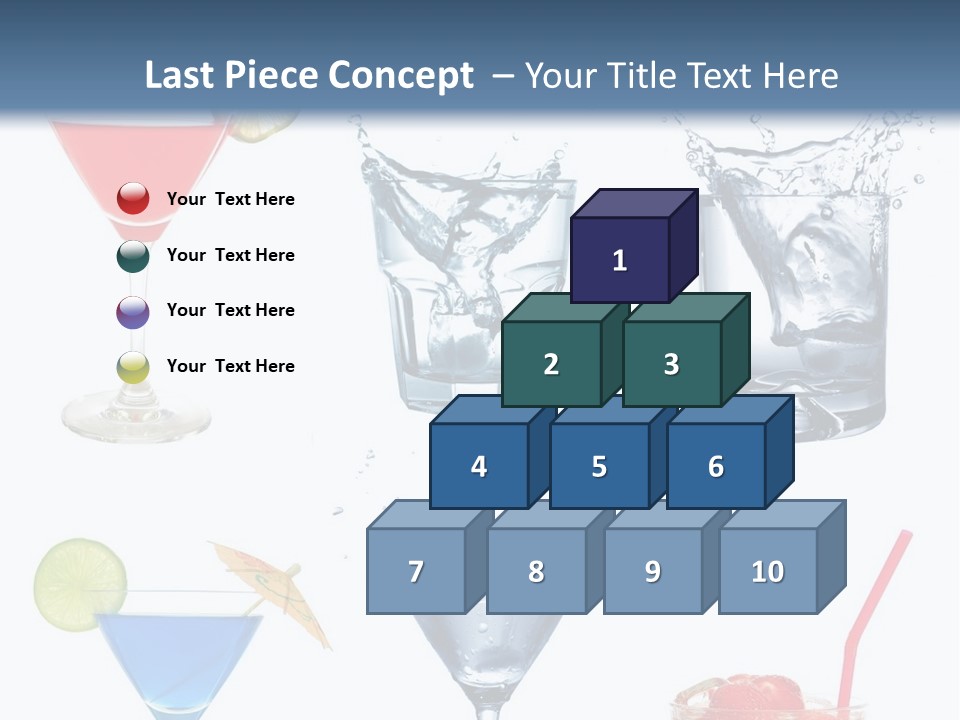 Bar Thirsty Strawberry PowerPoint Template