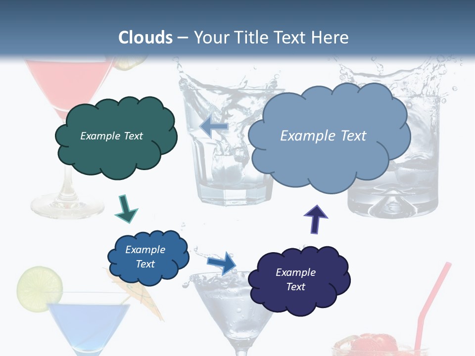 Bar Thirsty Strawberry PowerPoint Template