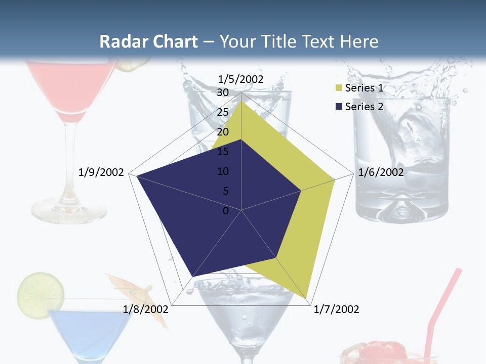 Bar Thirsty Strawberry PowerPoint Template