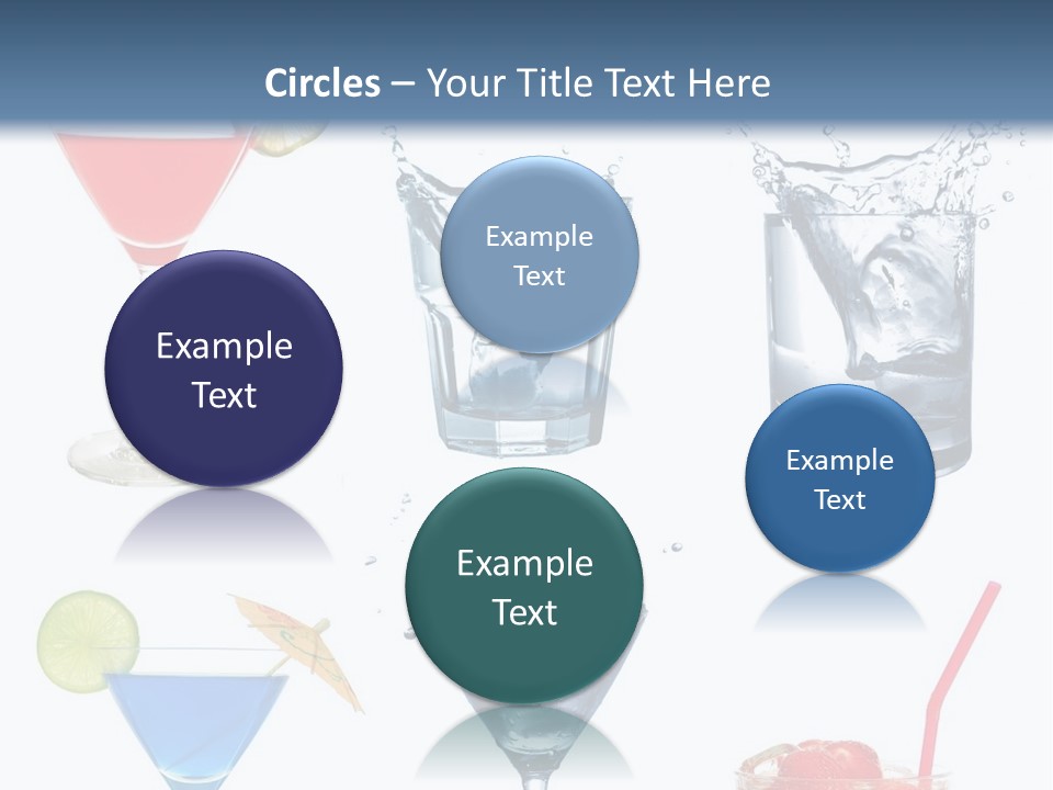 Bar Thirsty Strawberry PowerPoint Template