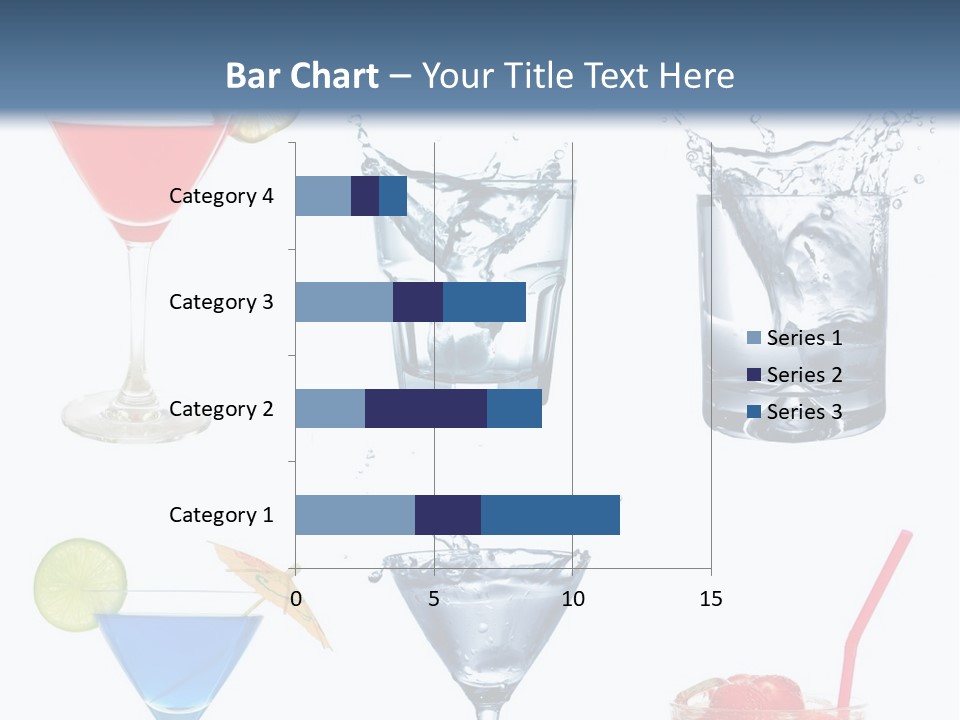Bar Thirsty Strawberry PowerPoint Template