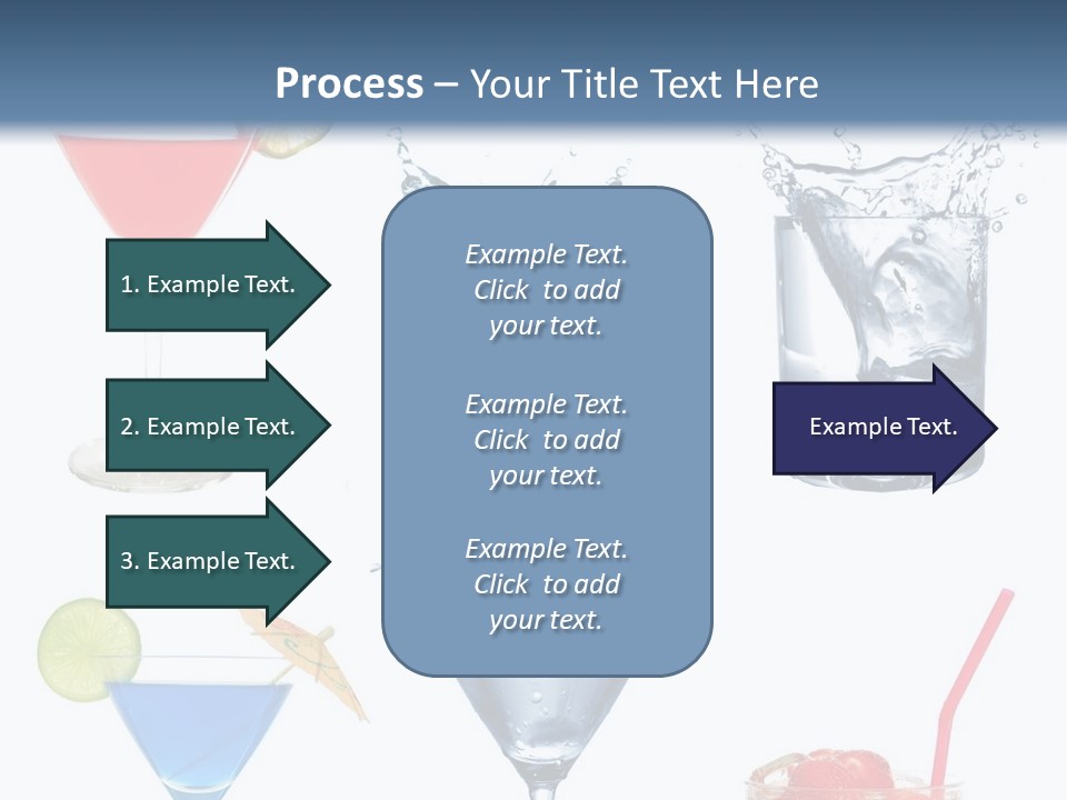 Bar Thirsty Strawberry PowerPoint Template