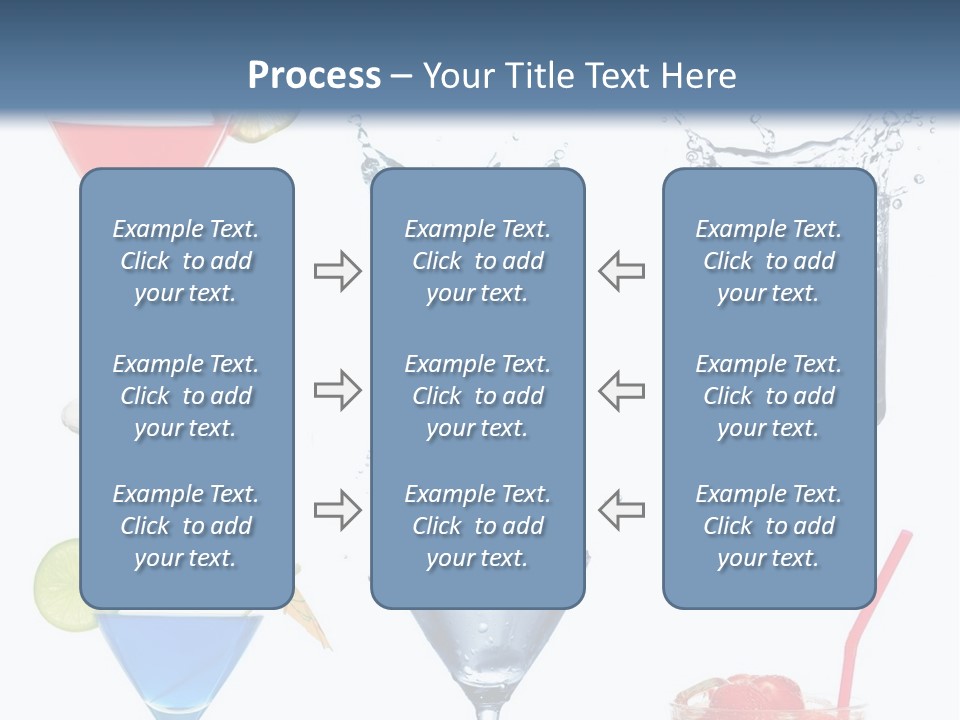 Bar Thirsty Strawberry PowerPoint Template