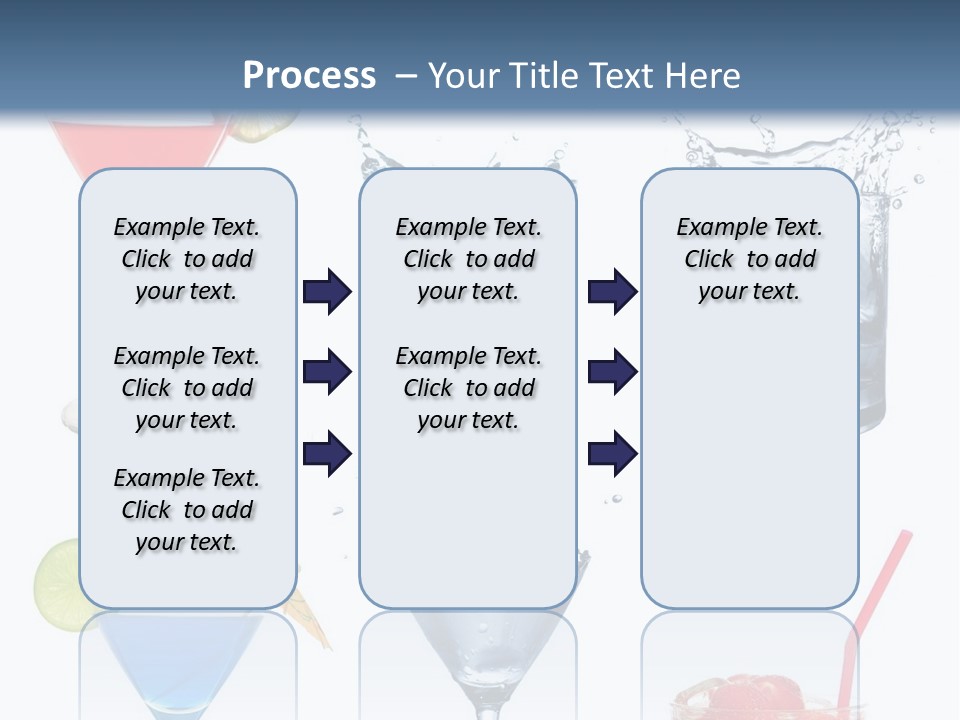 Bar Thirsty Strawberry PowerPoint Template