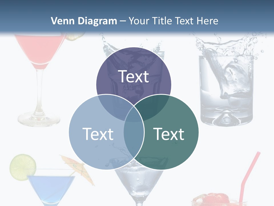 Bar Thirsty Strawberry PowerPoint Template