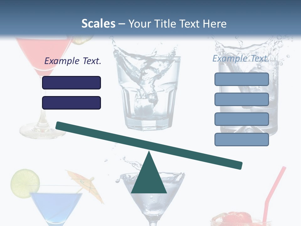 Bar Thirsty Strawberry PowerPoint Template