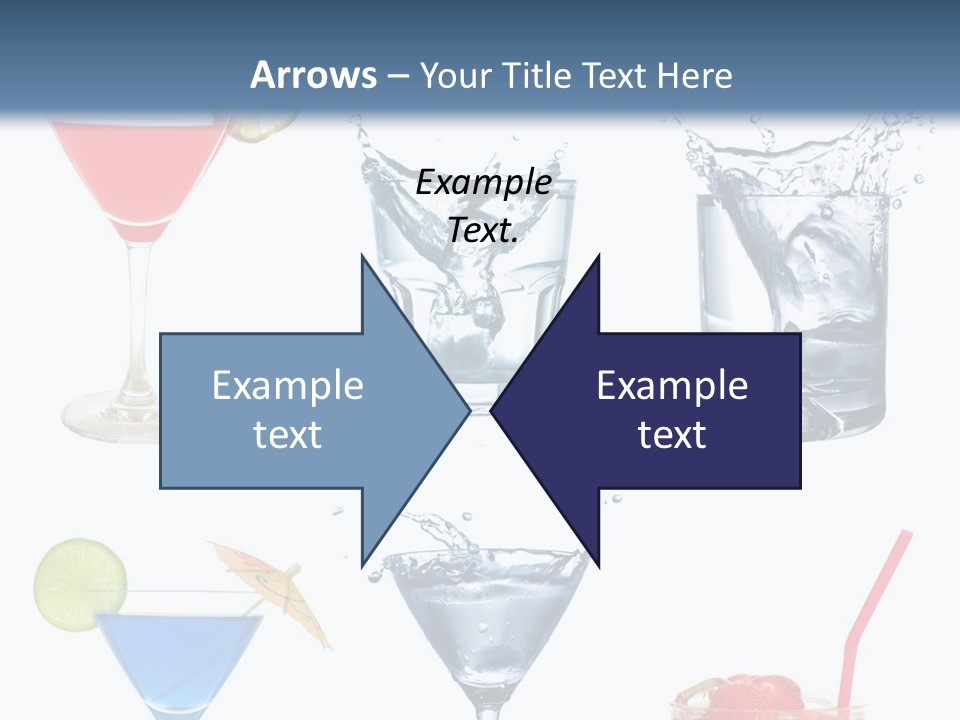 Bar Thirsty Strawberry PowerPoint Template