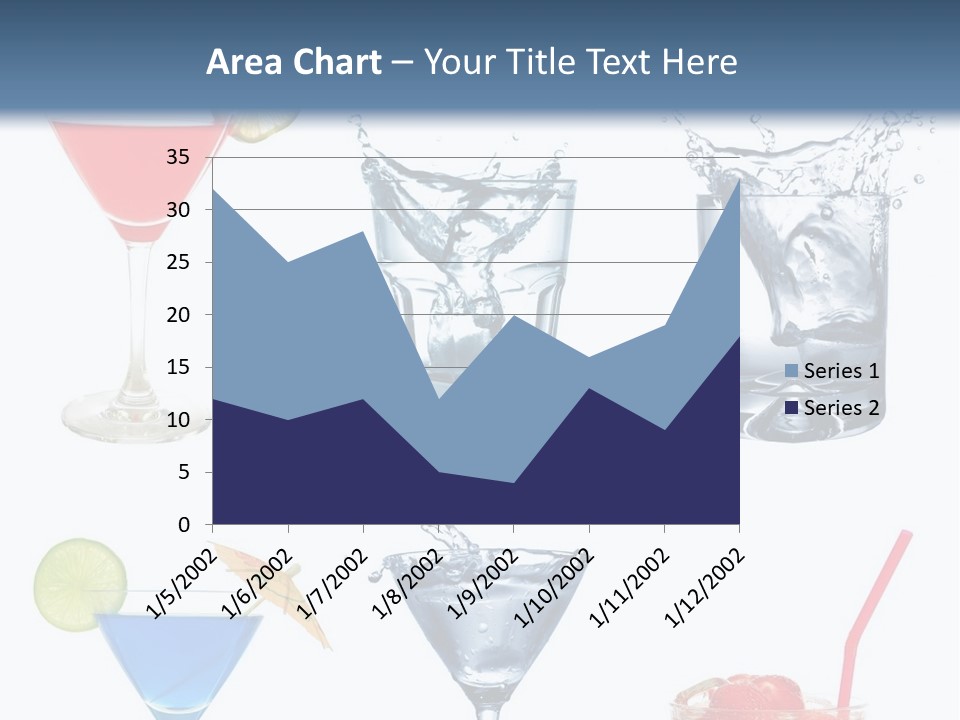 Bar Thirsty Strawberry PowerPoint Template
