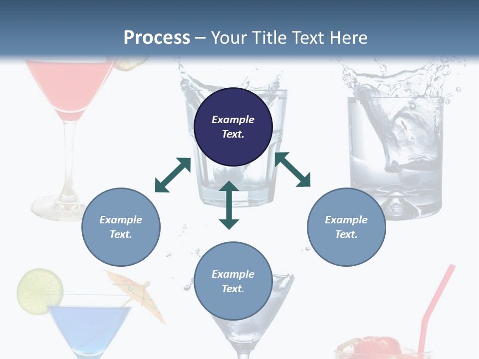Bar Thirsty Strawberry PowerPoint Template