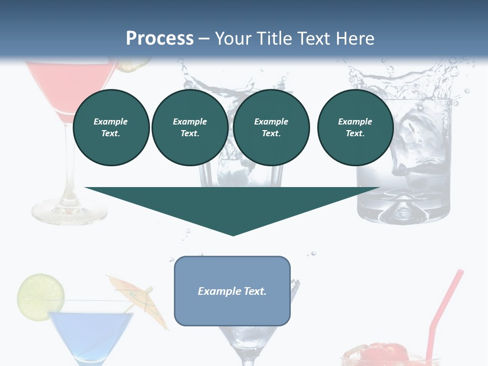 Bar Thirsty Strawberry PowerPoint Template