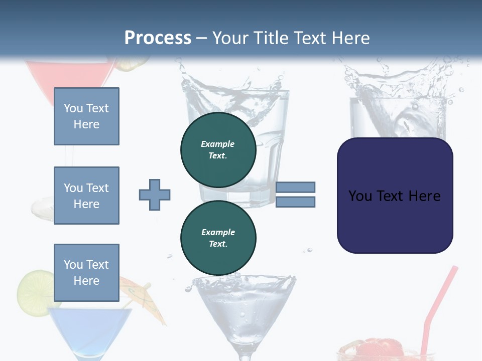Bar Thirsty Strawberry PowerPoint Template