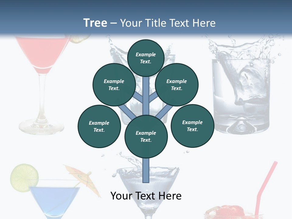 Bar Thirsty Strawberry PowerPoint Template