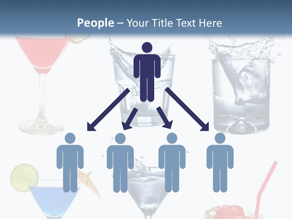 Bar Thirsty Strawberry PowerPoint Template