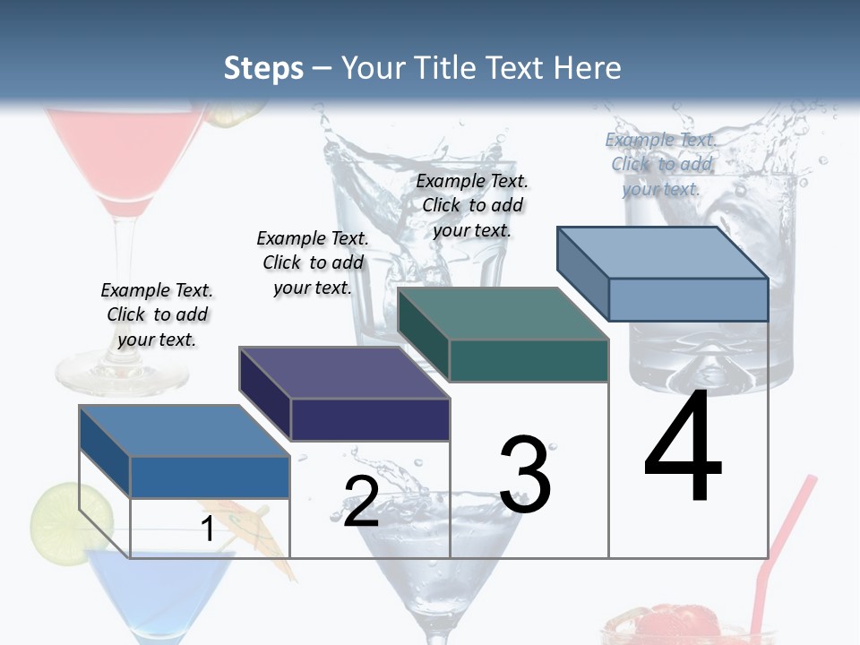 Bar Thirsty Strawberry PowerPoint Template