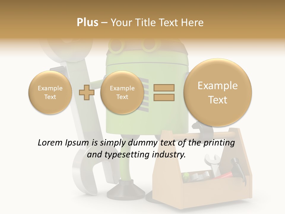 Skill Technology Plumber PowerPoint Template