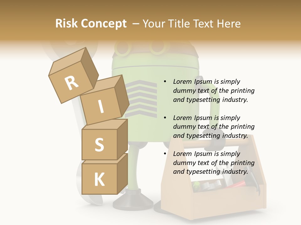 Skill Technology Plumber PowerPoint Template