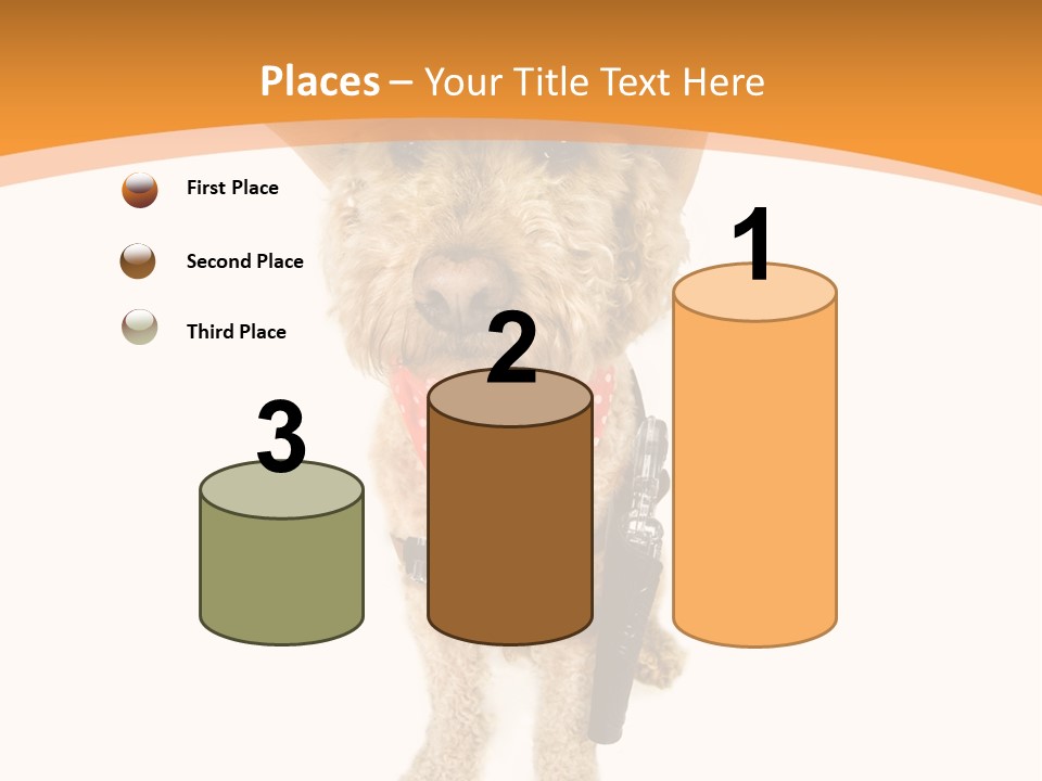 Cowboy Guarding Canine PowerPoint Template