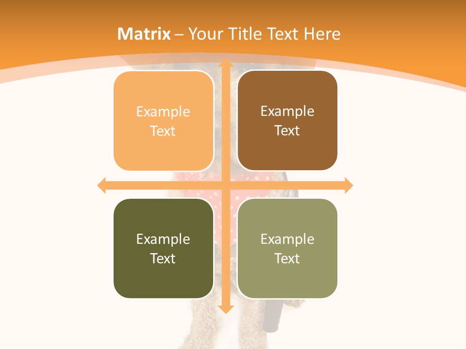 Cowboy Guarding Canine PowerPoint Template