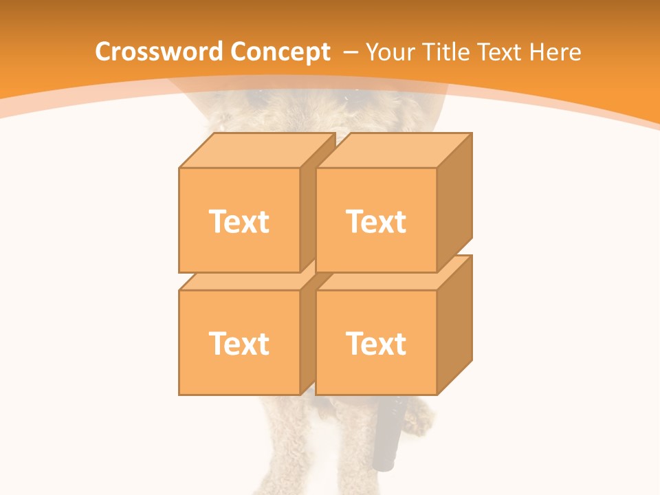 Cowboy Guarding Canine PowerPoint Template