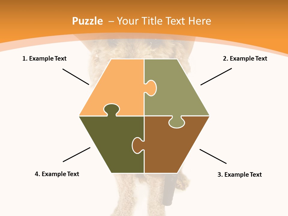 Cowboy Guarding Canine PowerPoint Template