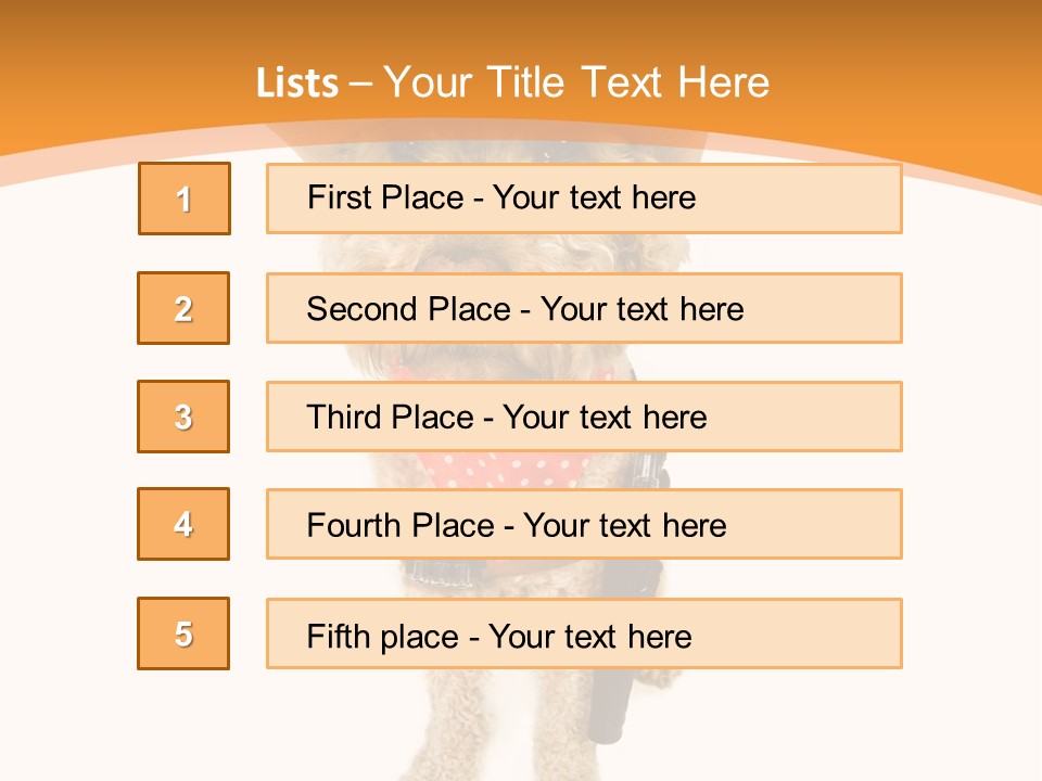 Cowboy Guarding Canine PowerPoint Template