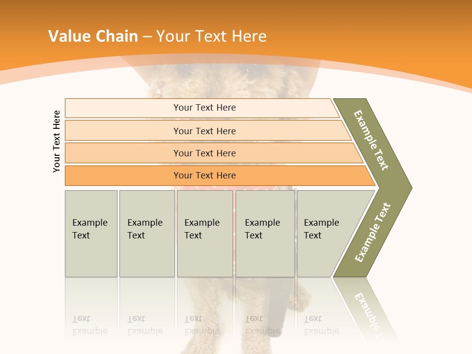 Cowboy Guarding Canine PowerPoint Template