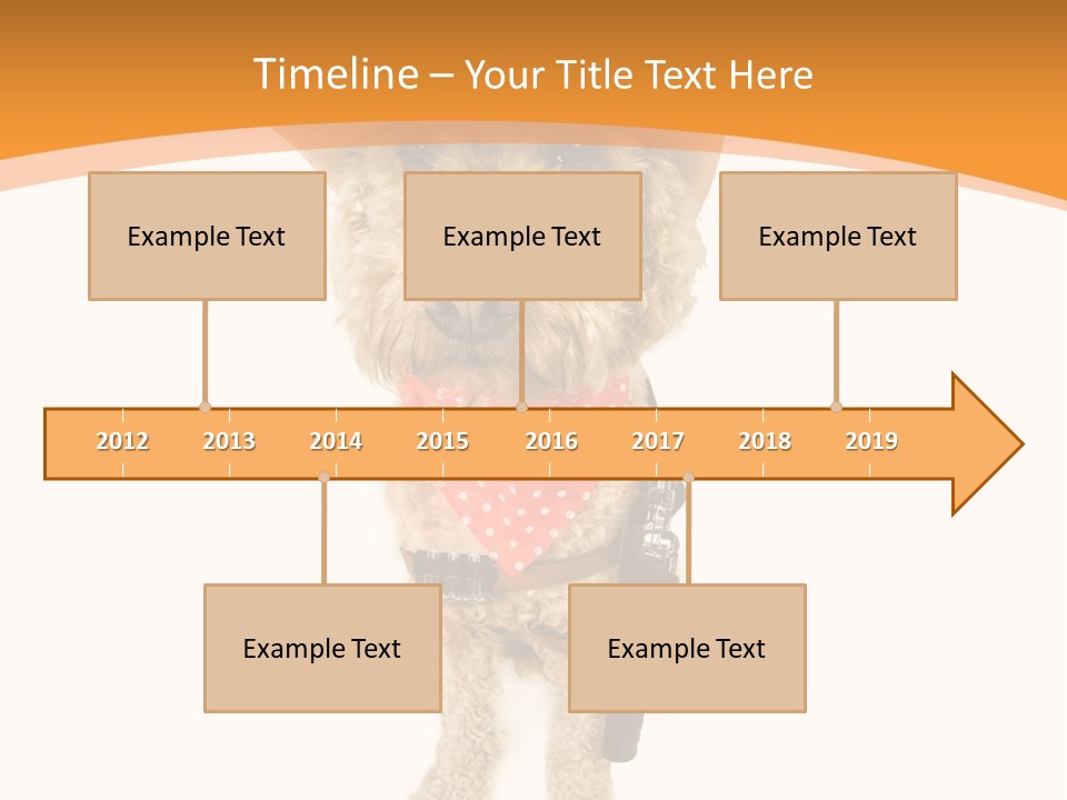 Cowboy Guarding Canine PowerPoint Template