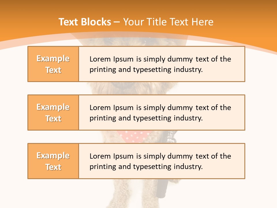 Cowboy Guarding Canine PowerPoint Template