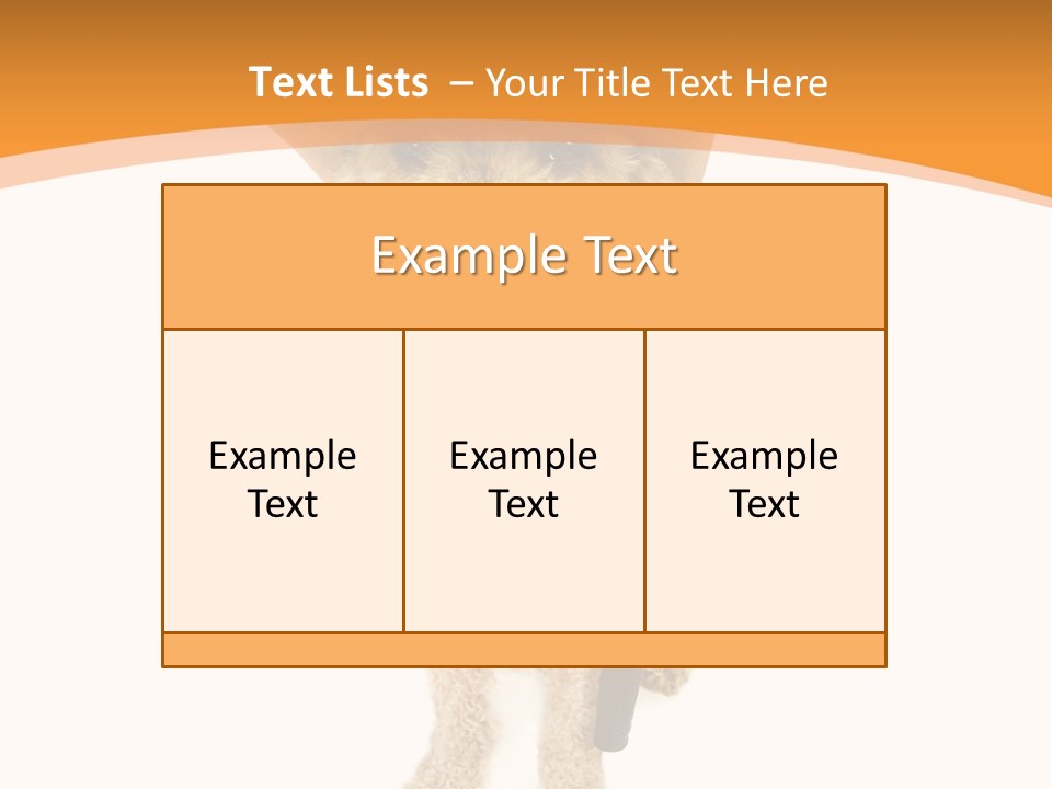 Cowboy Guarding Canine PowerPoint Template