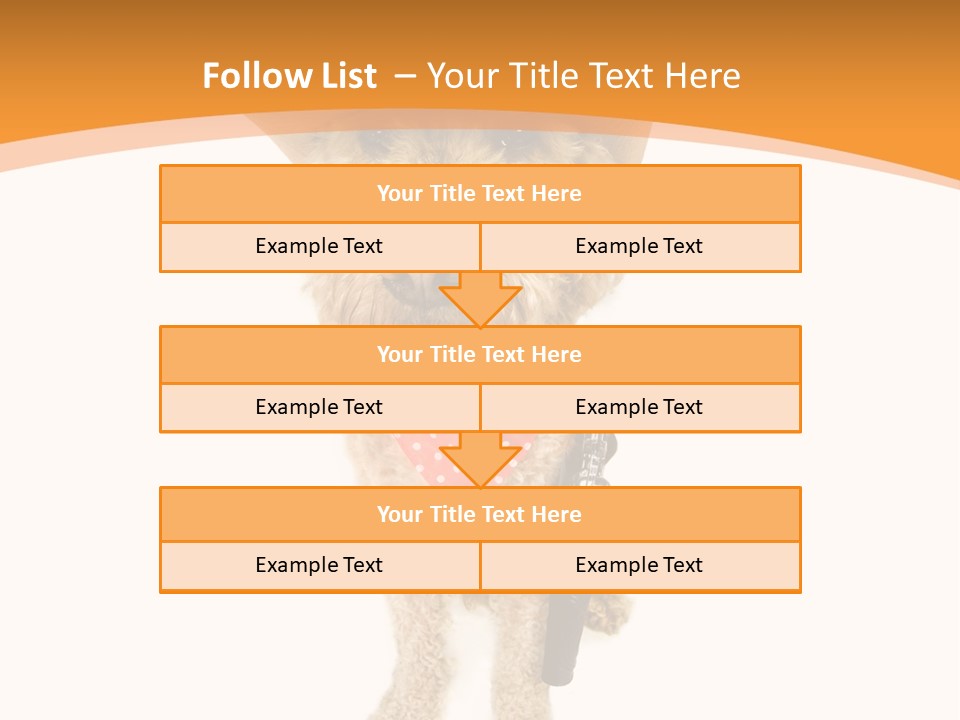 Cowboy Guarding Canine PowerPoint Template