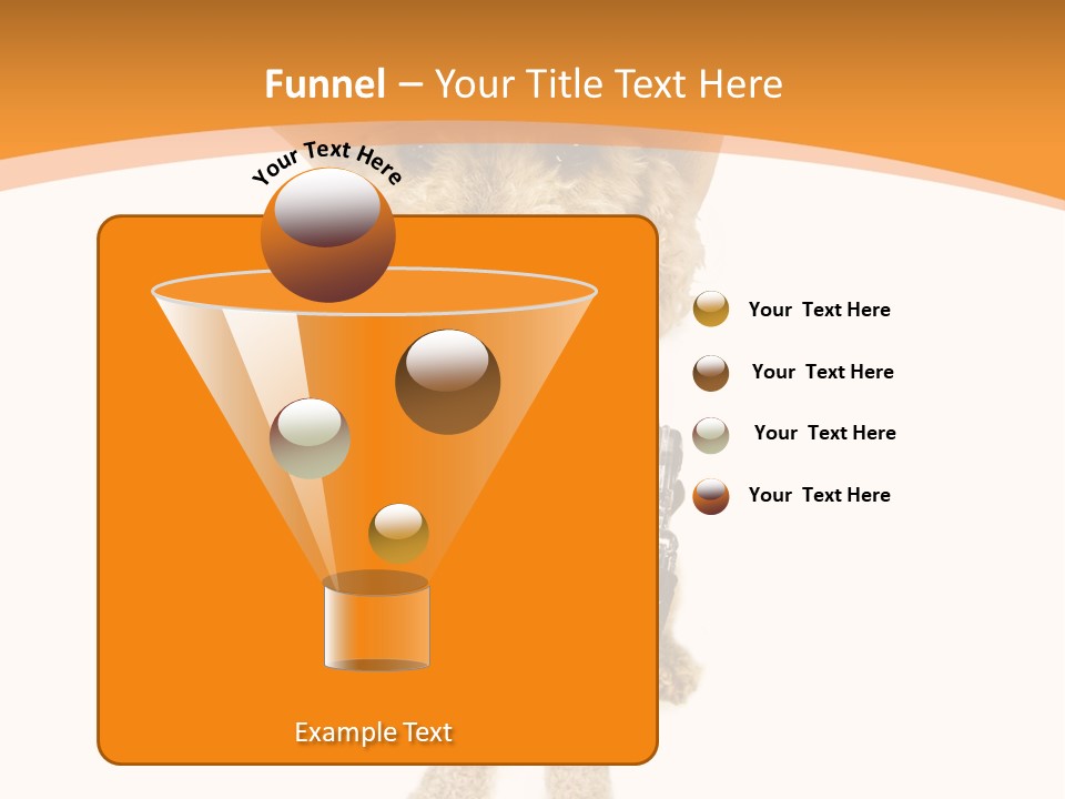 Cowboy Guarding Canine PowerPoint Template