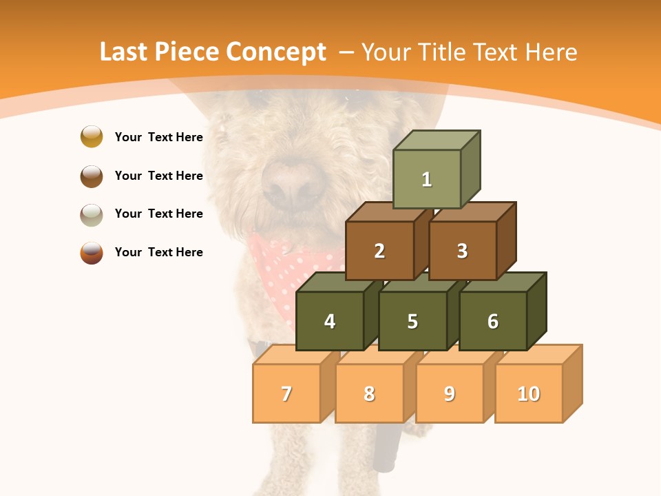 Cowboy Guarding Canine PowerPoint Template
