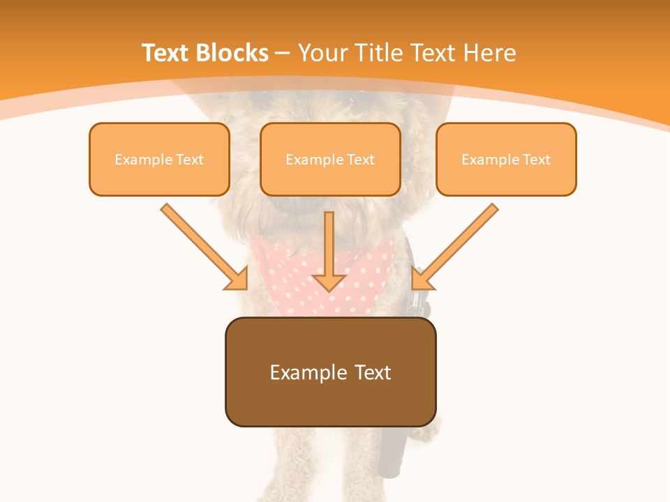 Cowboy Guarding Canine PowerPoint Template