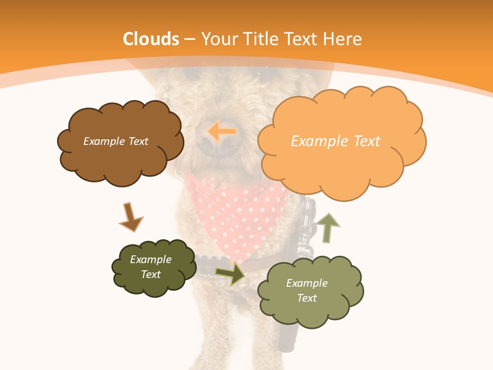 Cowboy Guarding Canine PowerPoint Template