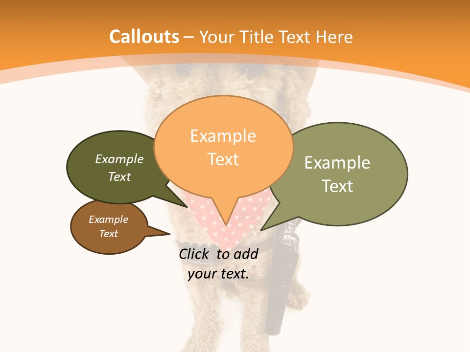 Cowboy Guarding Canine PowerPoint Template