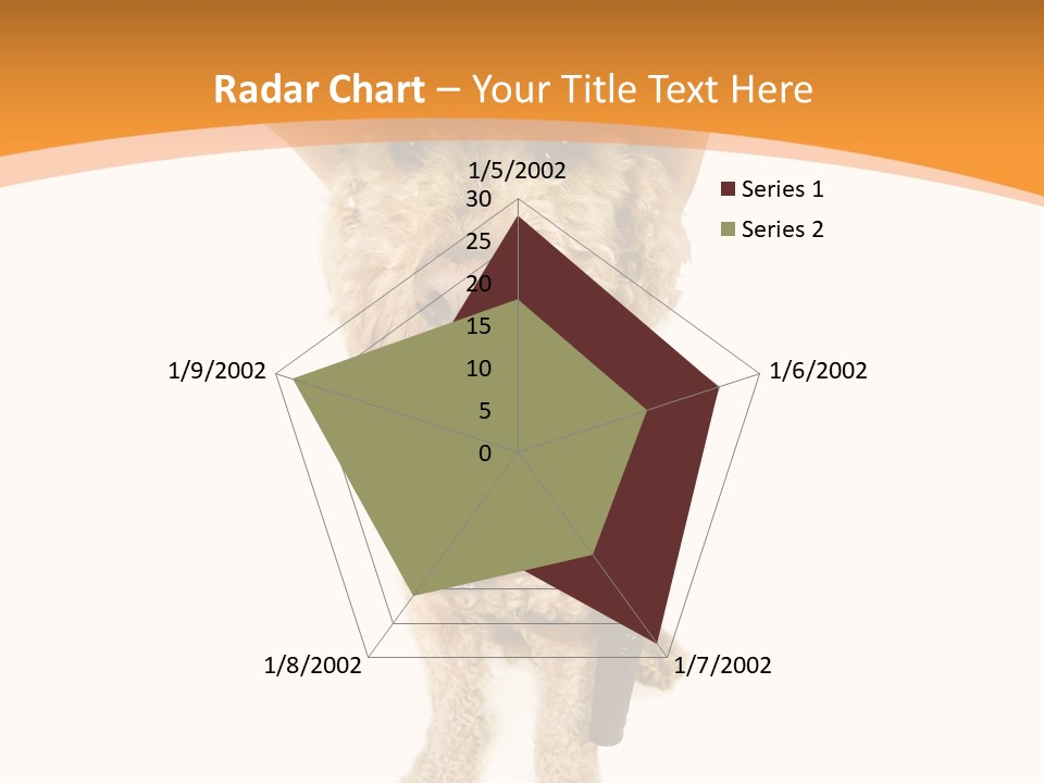 Cowboy Guarding Canine PowerPoint Template