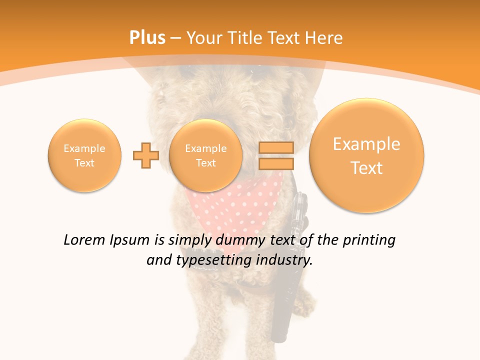 Cowboy Guarding Canine PowerPoint Template