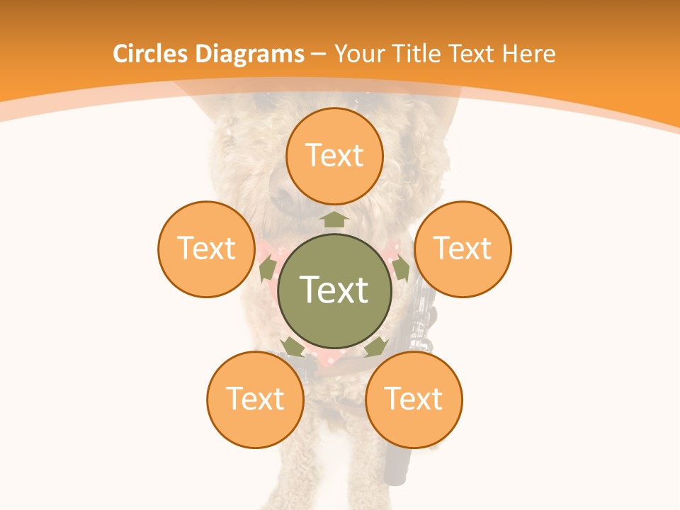 Cowboy Guarding Canine PowerPoint Template