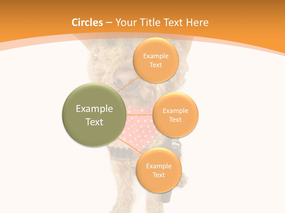 Cowboy Guarding Canine PowerPoint Template