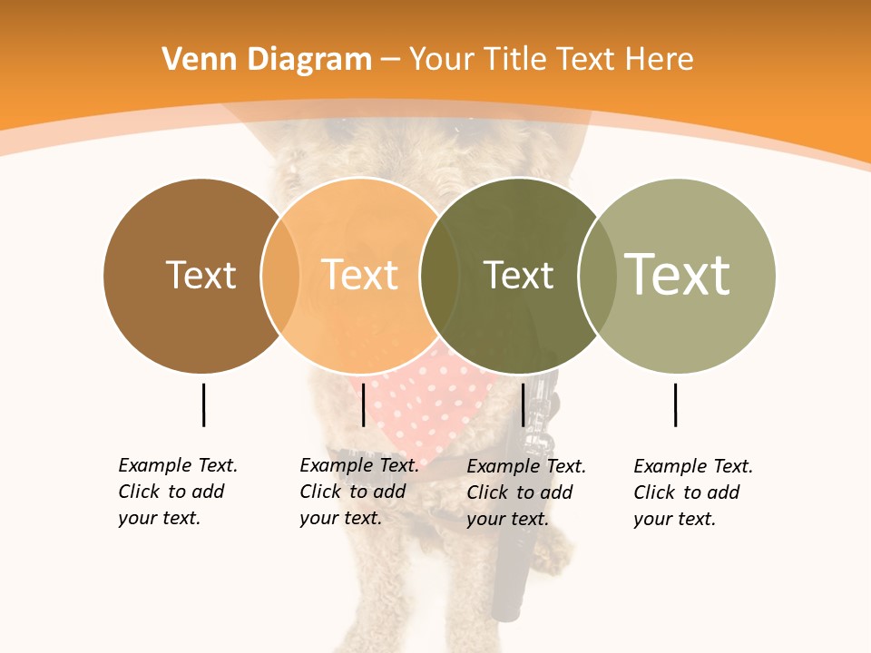 Cowboy Guarding Canine PowerPoint Template