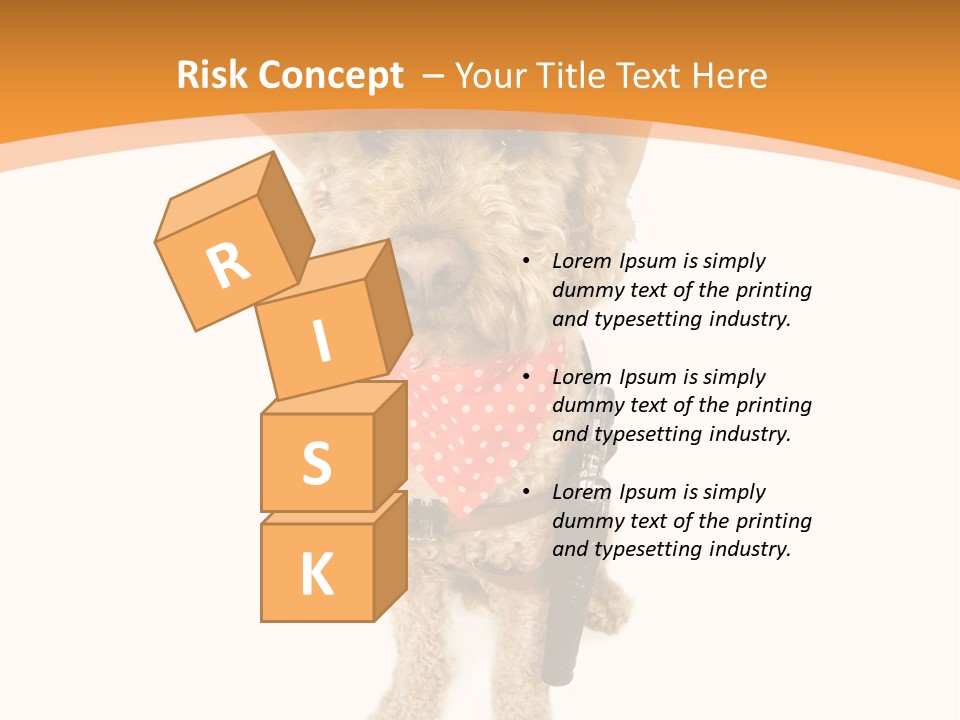 Cowboy Guarding Canine PowerPoint Template