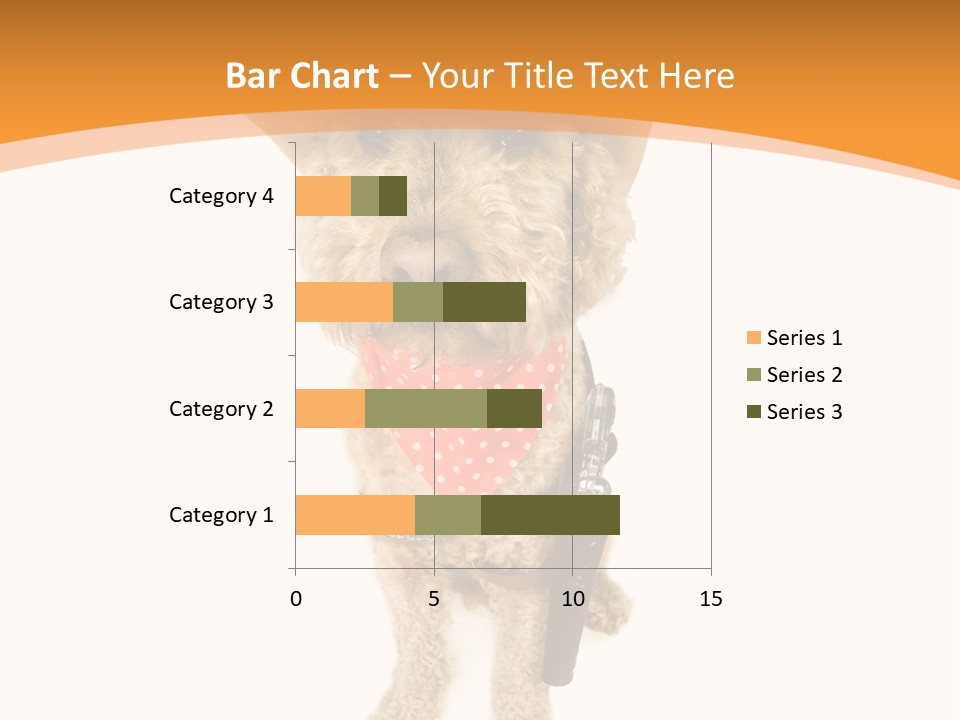 Cowboy Guarding Canine PowerPoint Template