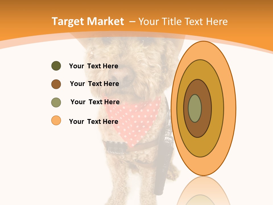 Cowboy Guarding Canine PowerPoint Template