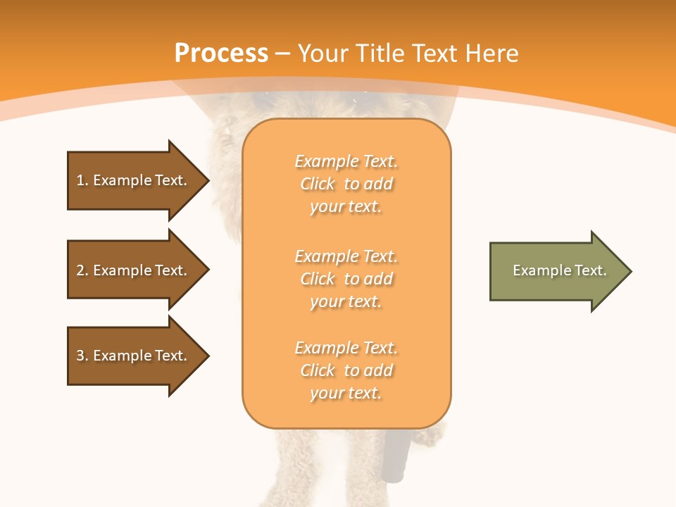 Cowboy Guarding Canine PowerPoint Template