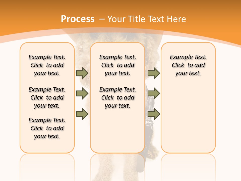 Cowboy Guarding Canine PowerPoint Template