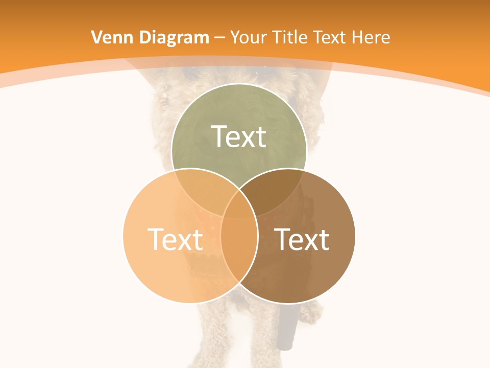 Cowboy Guarding Canine PowerPoint Template