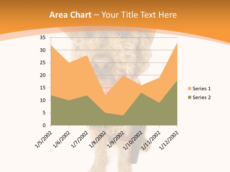 Cowboy Guarding Canine PowerPoint Template