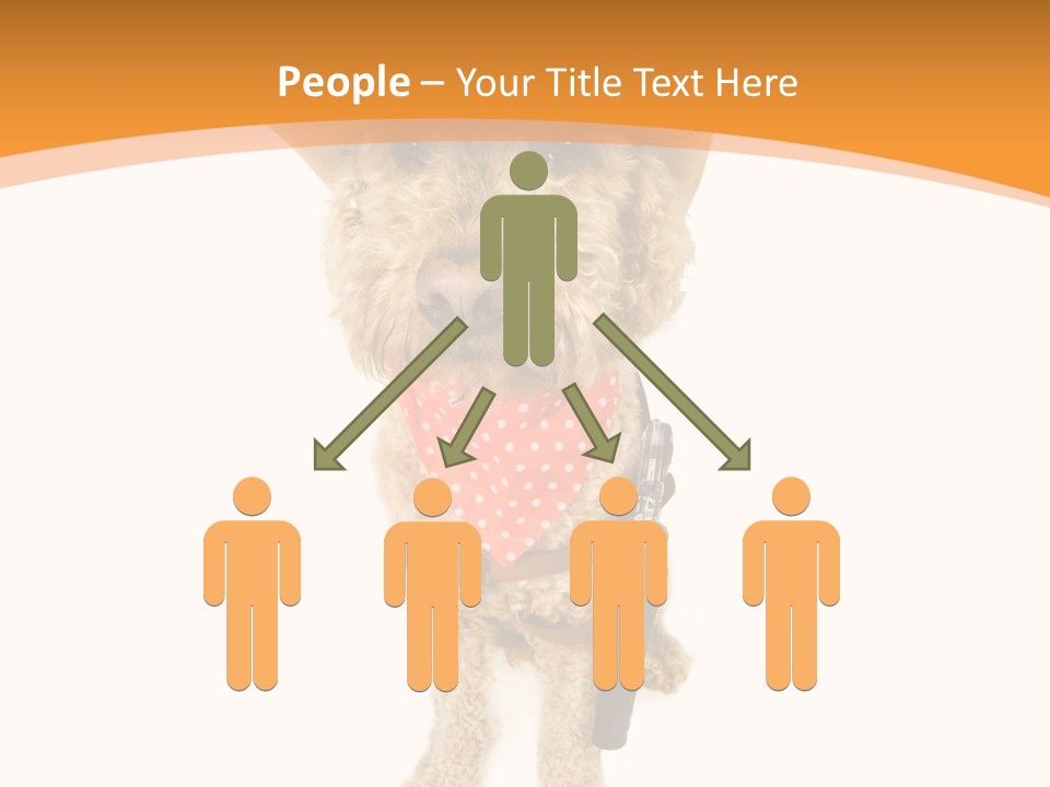 Cowboy Guarding Canine PowerPoint Template