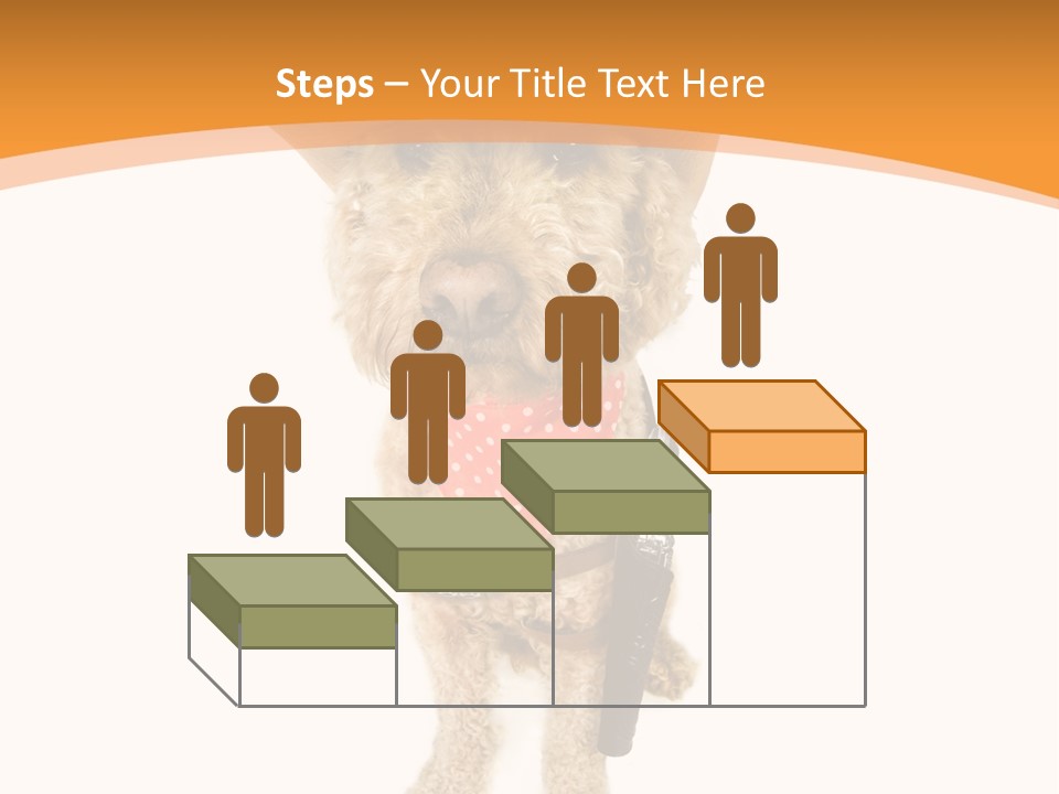 Cowboy Guarding Canine PowerPoint Template